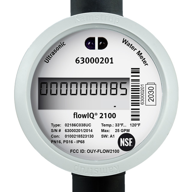 flowIQ 2100 ultrasonic water meter