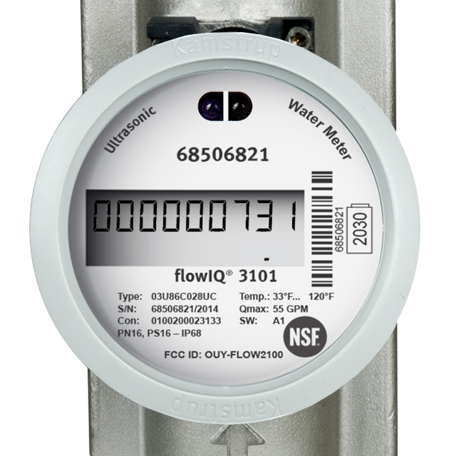 flowIQ 3101 ultrasonic water meter